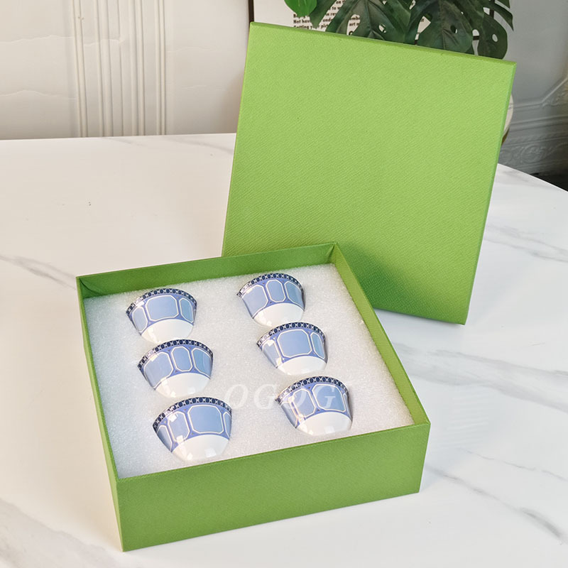 Luxury Gift Set - Juego de 12 Tazas y Platillos