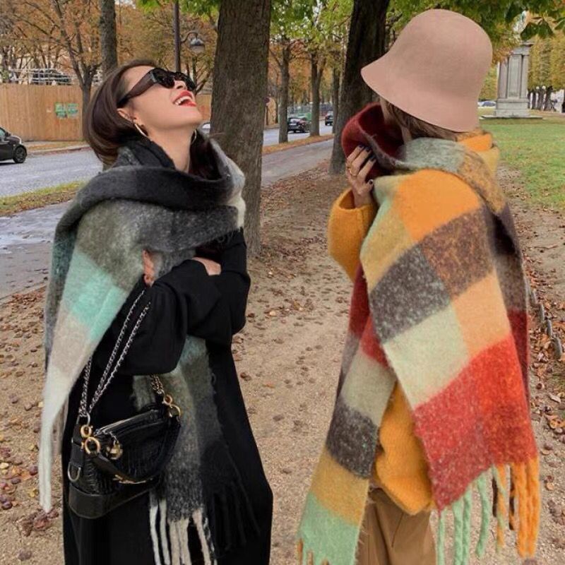 Cashmere Scarf - Bufanda gruesa y cálida de lujo