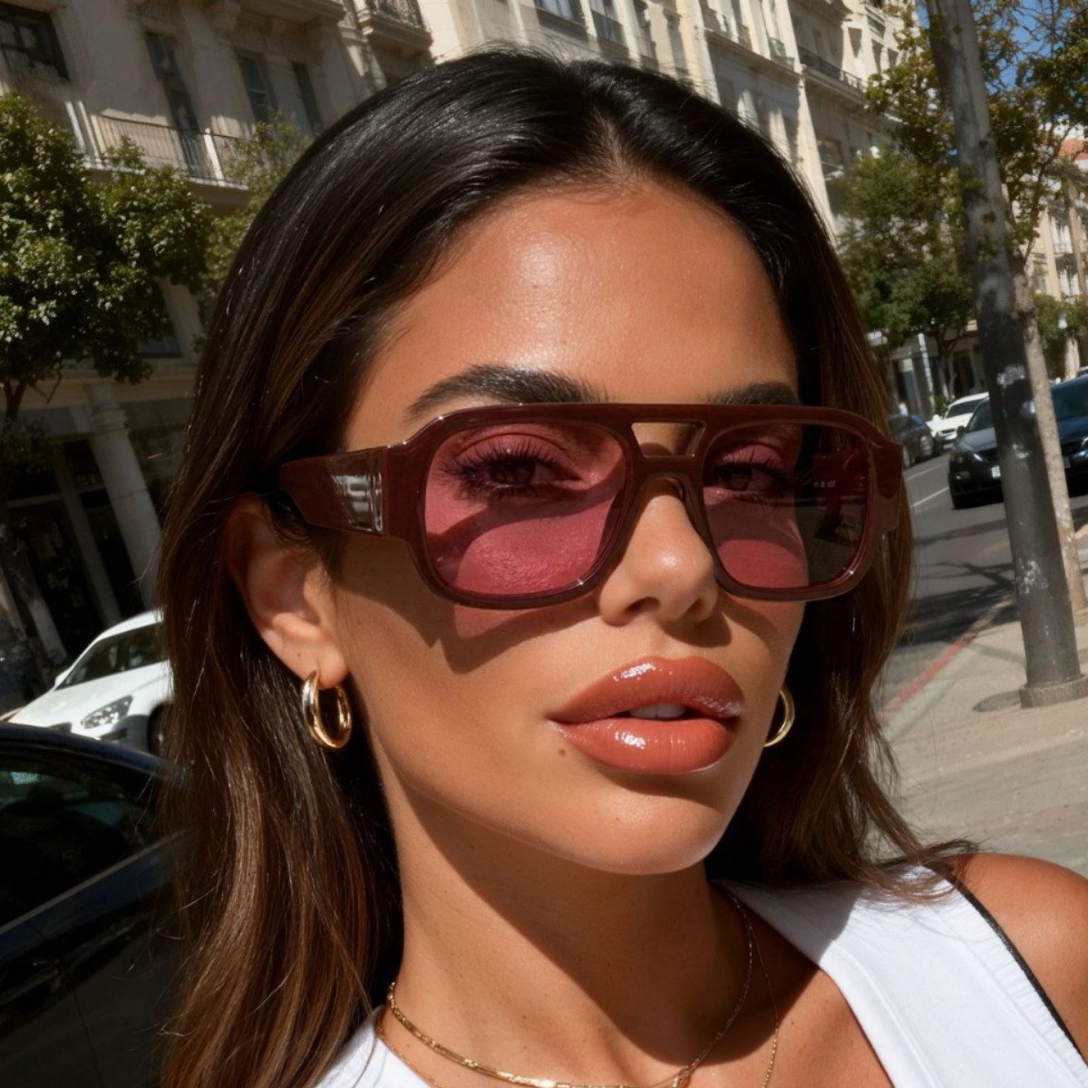 Sunglasses Uv400 - Gafas de Sol Retro Aviador Nuevas