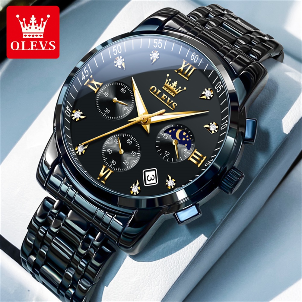 Luxury Watch Men - OLEVS Relojes populares para hombre, reloj
