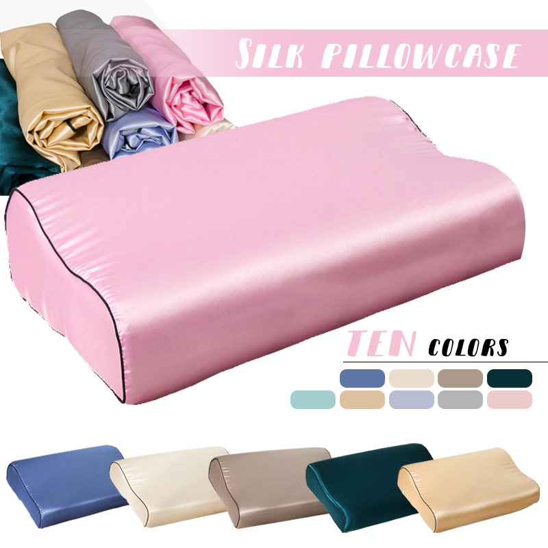 Silk Pillowcase - Funda de almohada de látex satinado