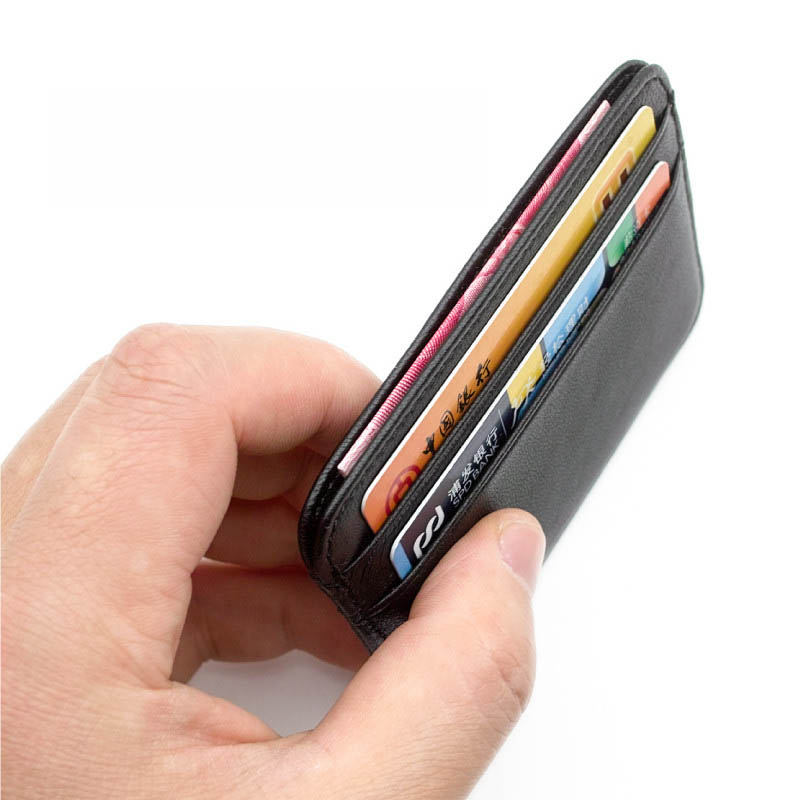 Cartera de Cuero Genuino 100%  - Leather Wallet Men reseña y precio