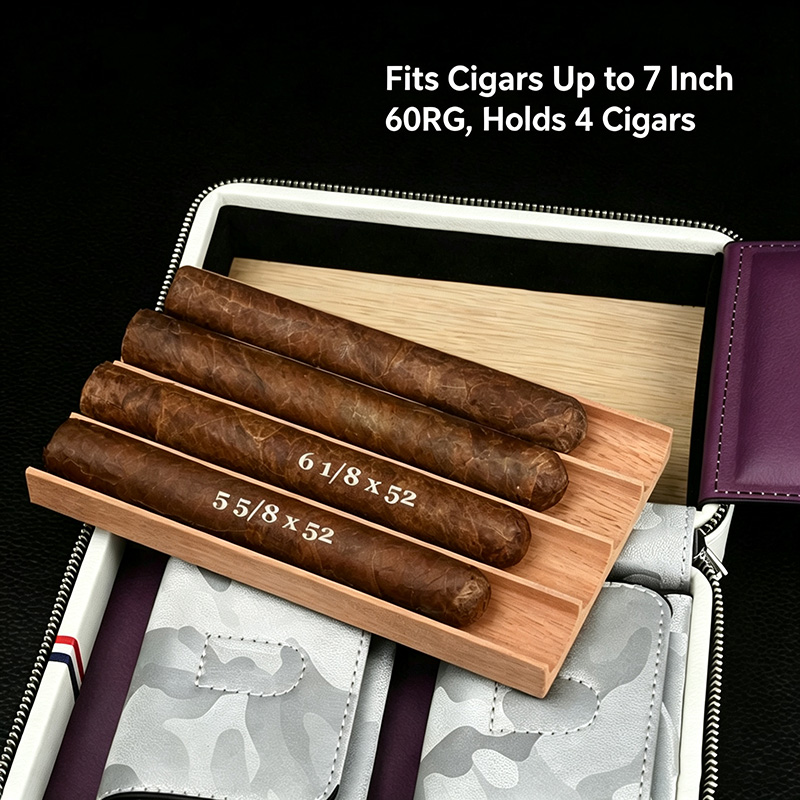 Estuche de Viaje de Cuero para - Premium Cigar Case reseña y precio