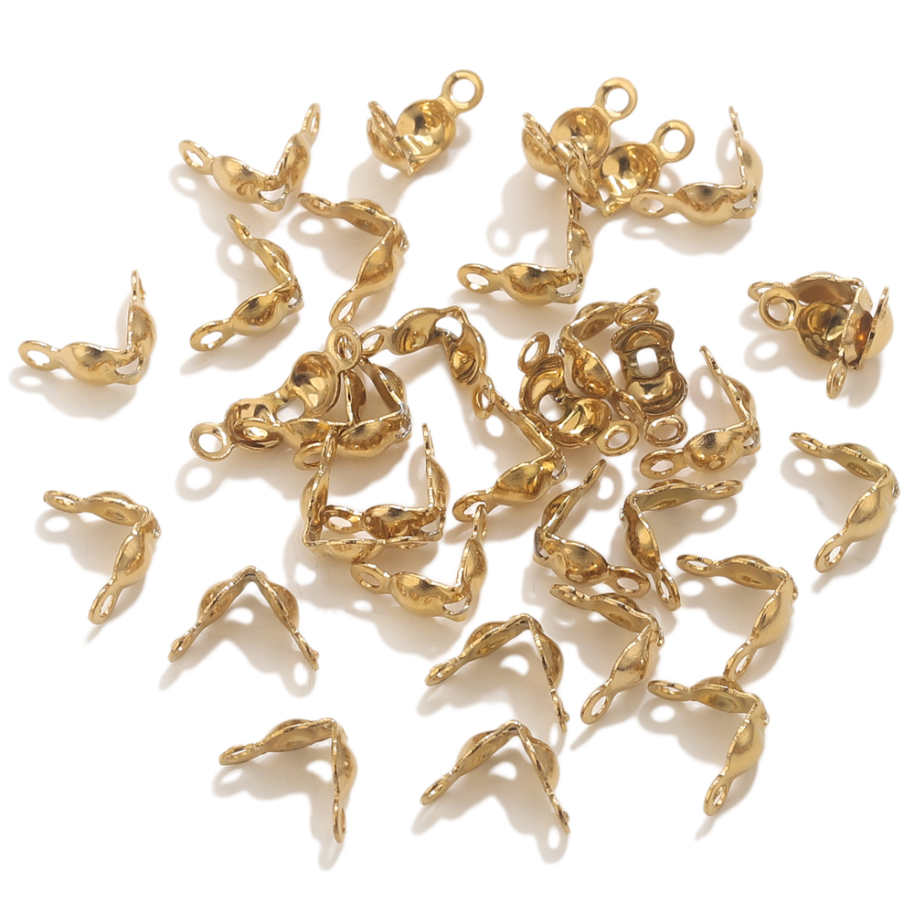 50 Uds. Conector de acero inox - Gold Plated Jewelry reseña y precio