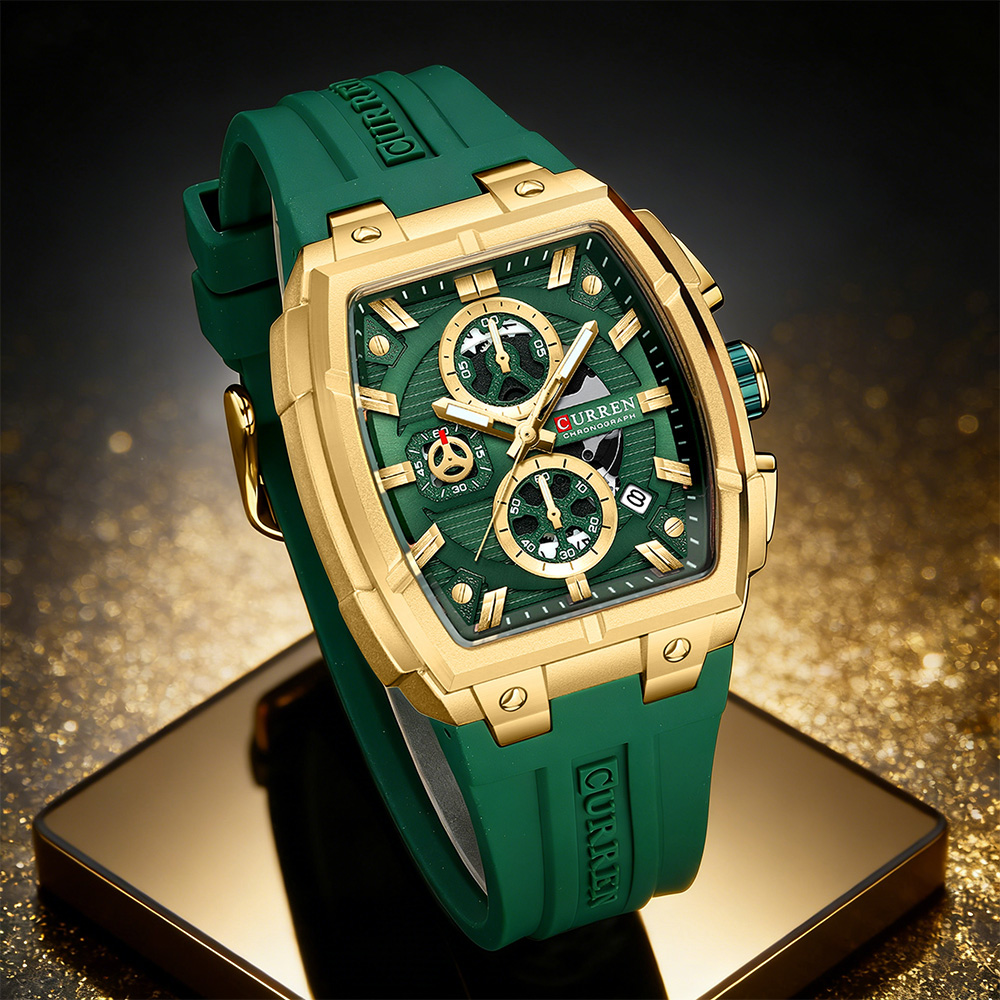 Reloj CURREN de Lujo Vintage p - Luxury Watch Men reseña y precio