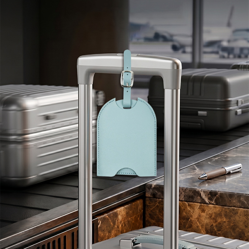 Etiqueta de equipaje de cuero  - Travel Luggage Set reseña y precio