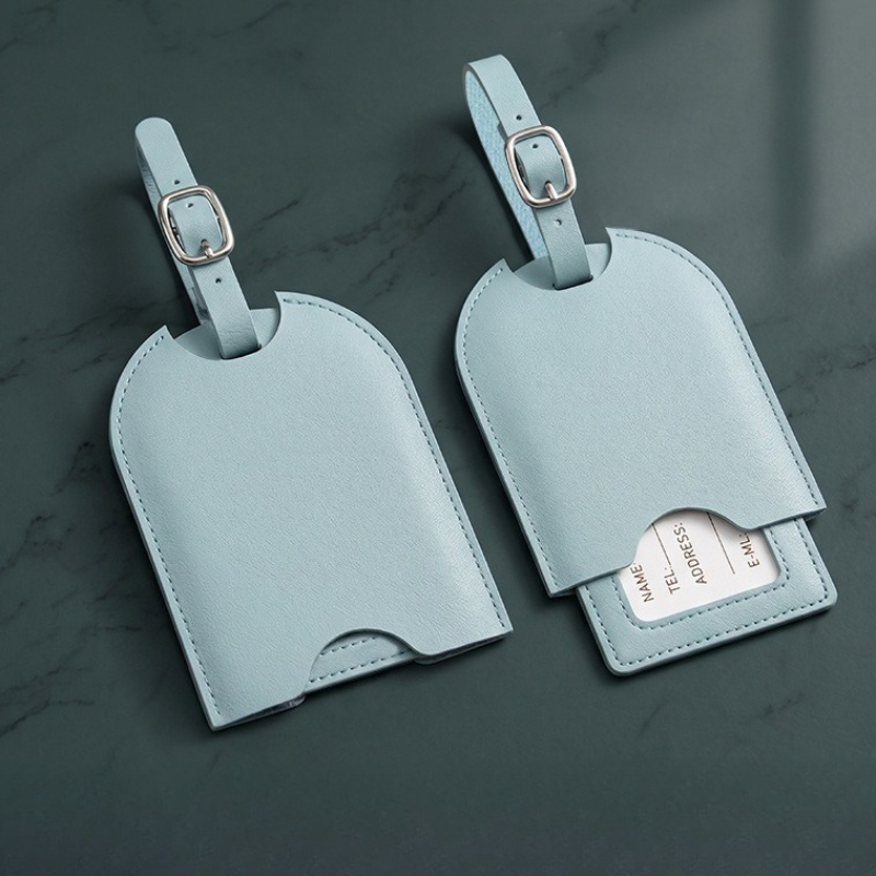 Etiqueta de equipaje de cuero  - Travel Luggage Set reseña y precio