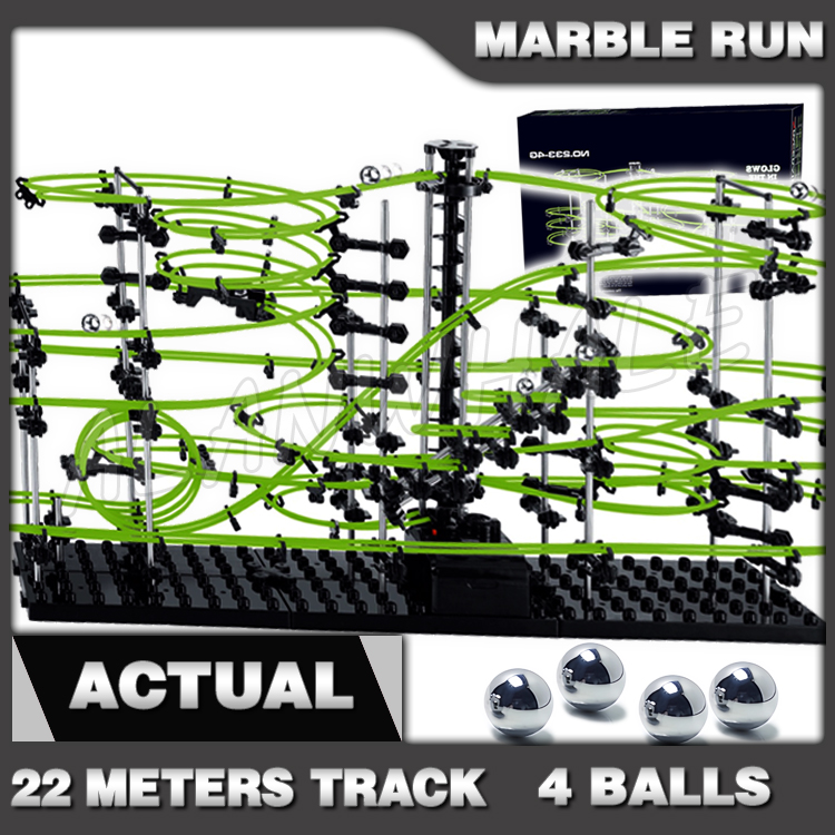 Riel de 2200cm nivel 4, carrer - Marble Coaster Set reseña y precio