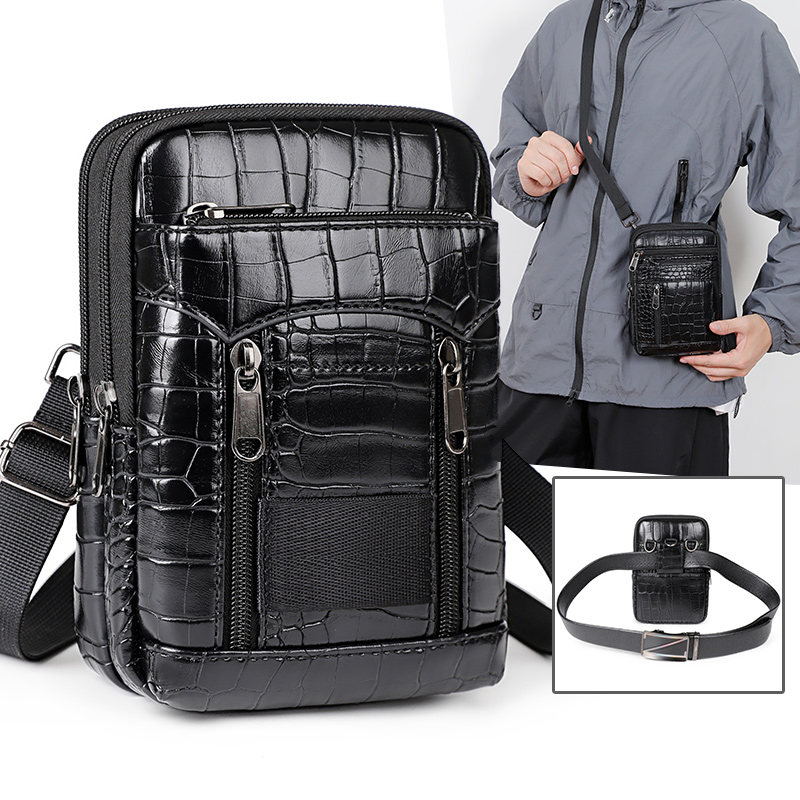 Bolso de hombro tipo bandolera - Leather Wallet Men reseña y precio