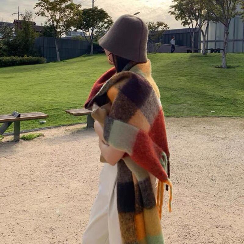 Bufanda gruesa y cálida de luj - Cashmere Scarf reseña y precio
