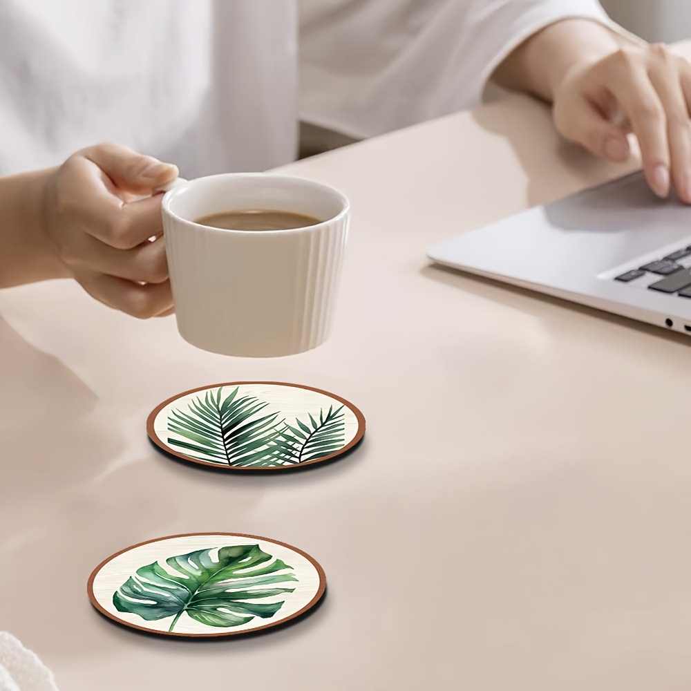 Posavasos de madera con diseño - Marble Coaster Set reseña y precio