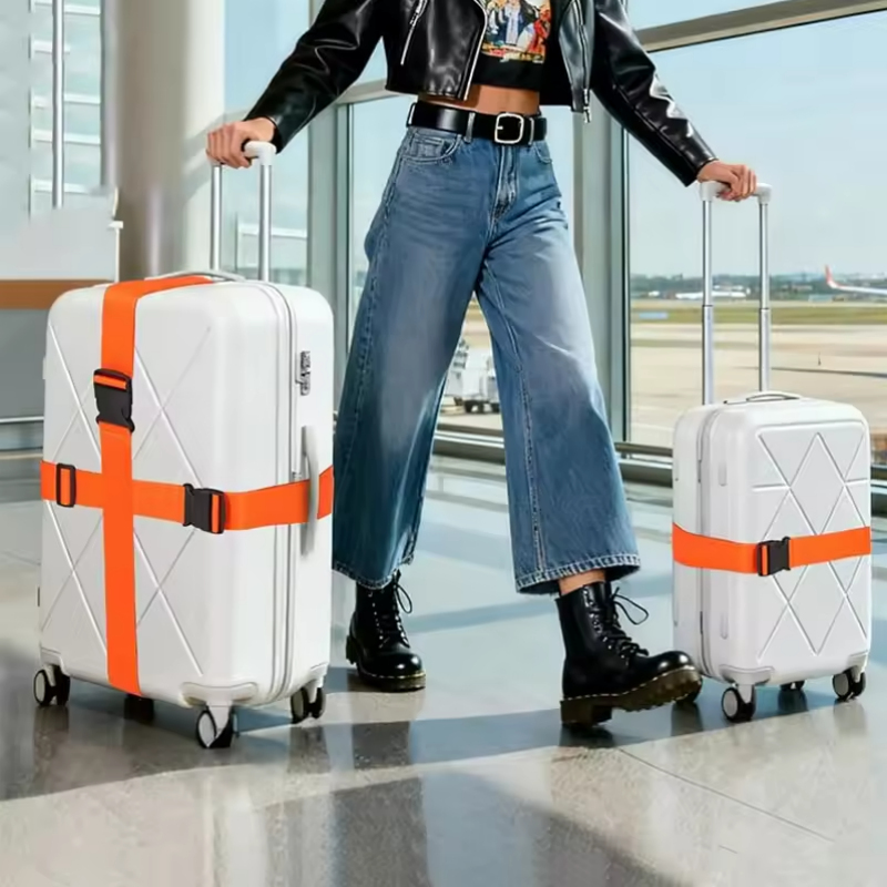 Juego de 4 correas para equipa - Travel Luggage Set reseña y precio