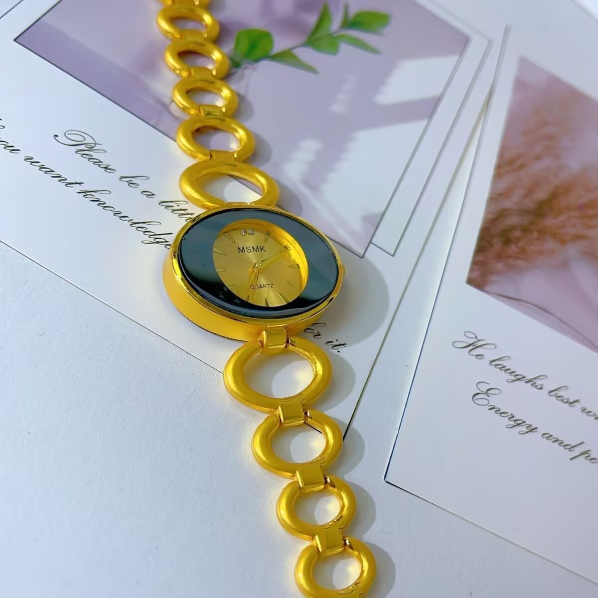 Nuevo reloj americano chapado  - Gold Plated Jewelry reseña y precio